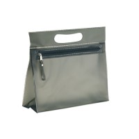 Transparent cosmetic pouch