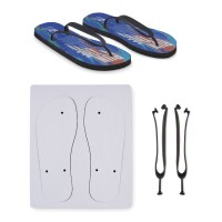 Sublimation beach slippers