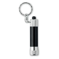 Aluminium torch with key ring