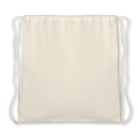 Organic cotton drawstring bag
