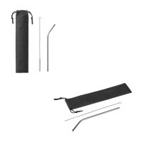 COCKTAIL. Reusable stainless steel straw