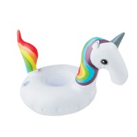 Inflatable can holder unicorn