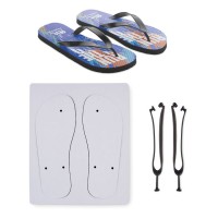 Sublimation beach slippers XL