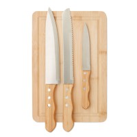 Bamboo cutting board set