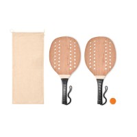 Rosewood beach tennis set