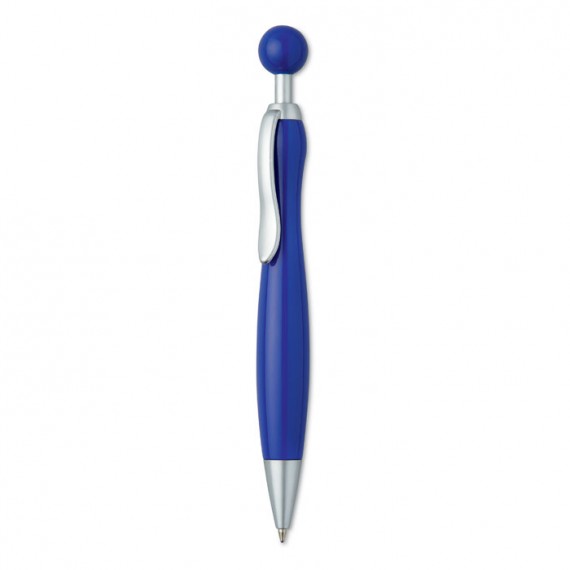 Ball pen with ball plunger