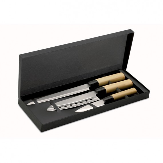 Japanese style knife set