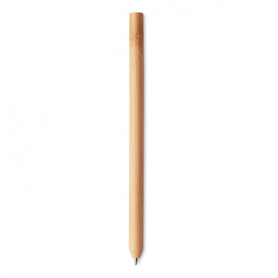 Bamboo ball pen, blue ink