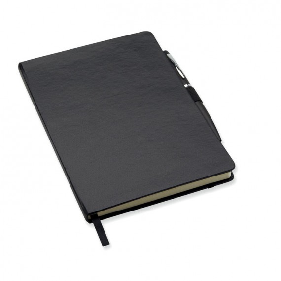 A5 notebook with pen