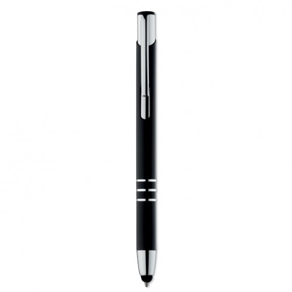 Push type touch ball pen