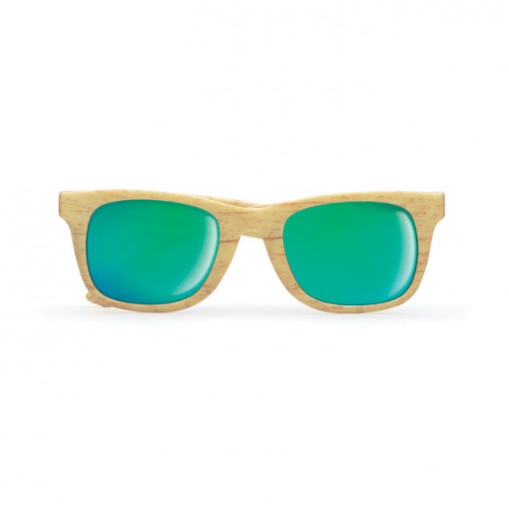 Wooden look sunglasses