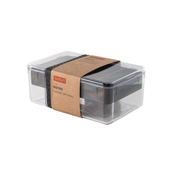 BISTRO LUNCH BOX. Κουτί φαγητού από πλαστικό και σιλικόνη
