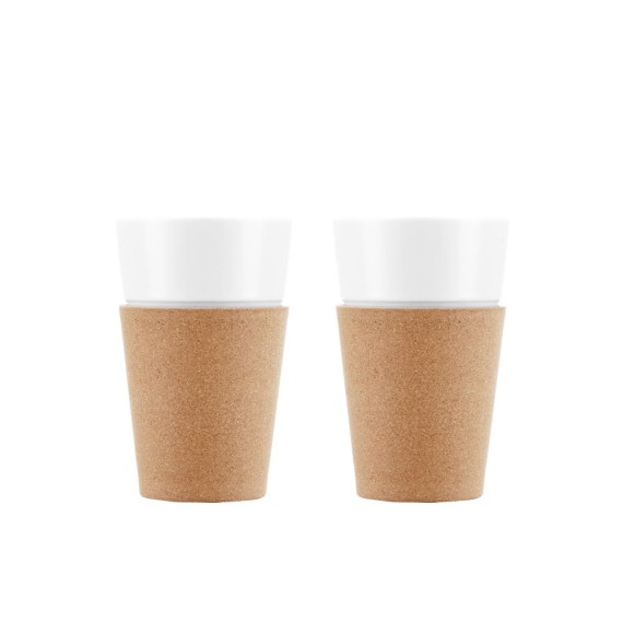 BISTRO 600. Set of 2 mugs in great quality porcelain 600ml