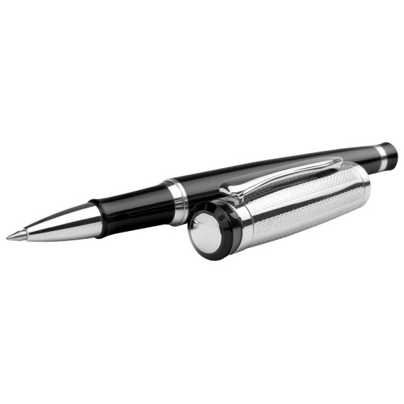 ORLANDO. Roller pen and ball pen set in metal