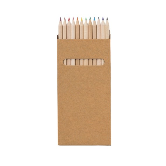 CROCO. Κουτί με 12 χρωματιστά μολύβια