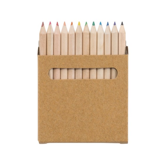 COLOURED. Κουτί με 12 χρωματιστά μολύβια