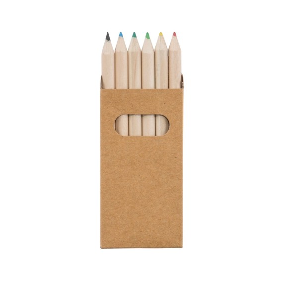 BIRD. Κουτί με 6 χρωματιστά μολύβια