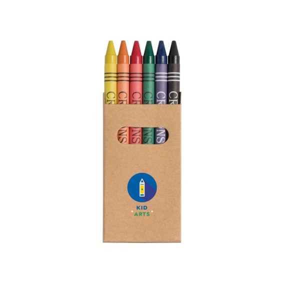 EAGLE. Box with 6 crayon