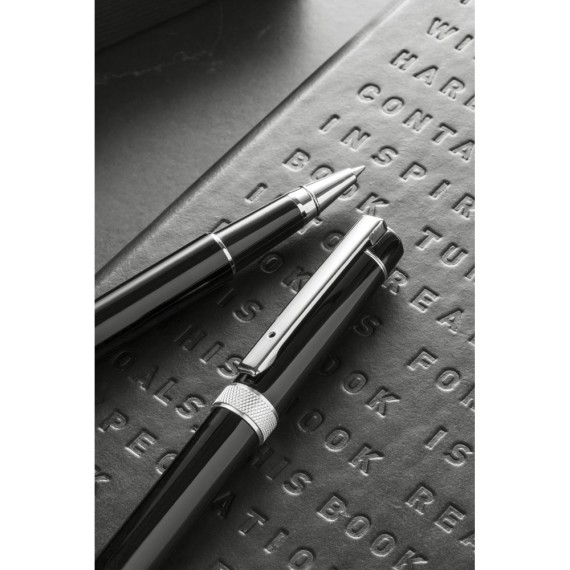 DOURO. Roller pen and ball pen set in metal