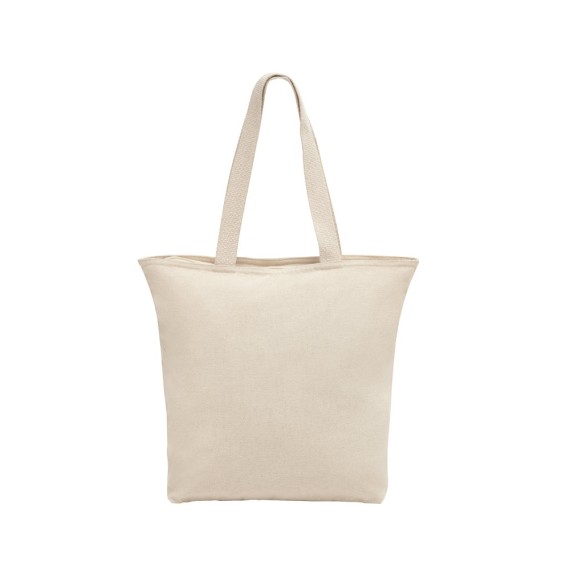 HACKNEY. 100% cotton bag with zipper