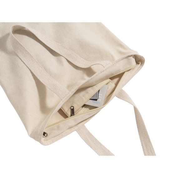 HACKNEY. 100% cotton bag with zipper