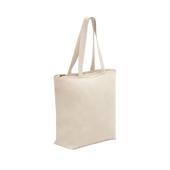 HACKNEY. 100% cotton bag with zipper