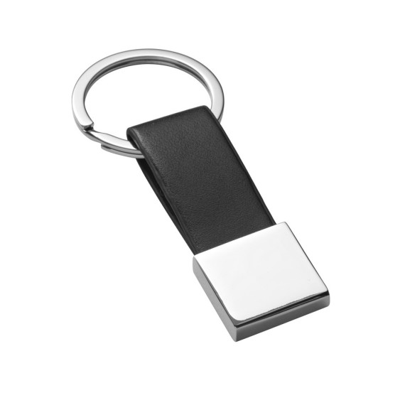 BUMPER. Keyring in metal and imitation leather