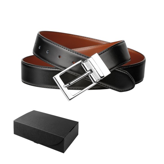 MALINI. Men's leather belt