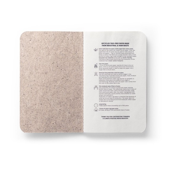 TEAPAD SOFT. A6 Notepad