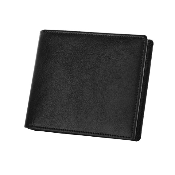 AFFLECK. Leather wallet with RFID blocking