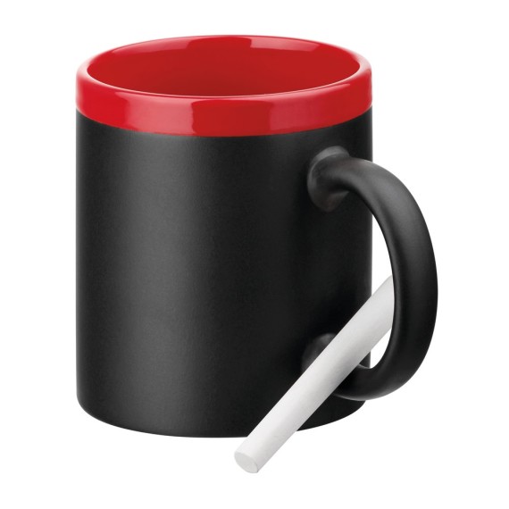 CHALKIE. Ceramic mug 360 mL