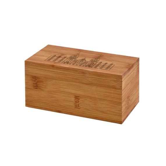 BURDOCK. Bamboo tea box