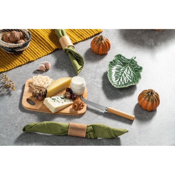 CAPPERO. Set with board and cheese knife