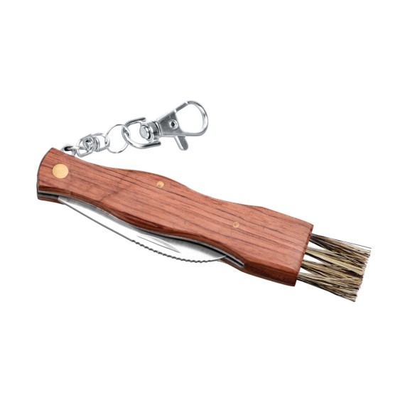 GUNTER. Pocket knife in stainless steel and wood