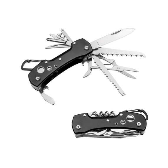 WILD. Multifunction pocket knife in stainless steel