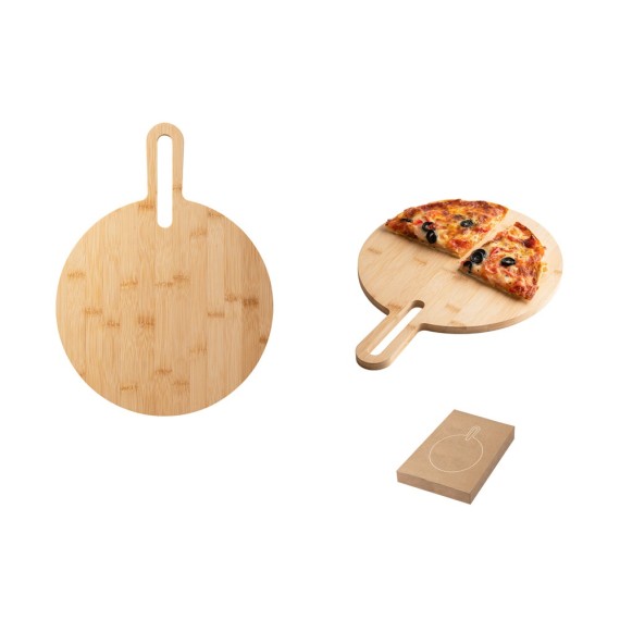 CARAWAY ROUND. Round bamboo board