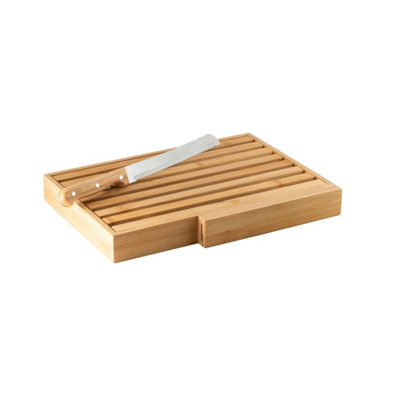 PASSARD. Bread board with knife