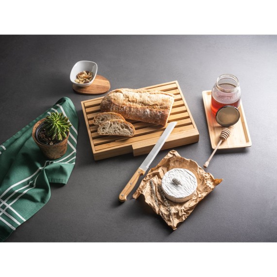 PASSARD. Bread board with knife