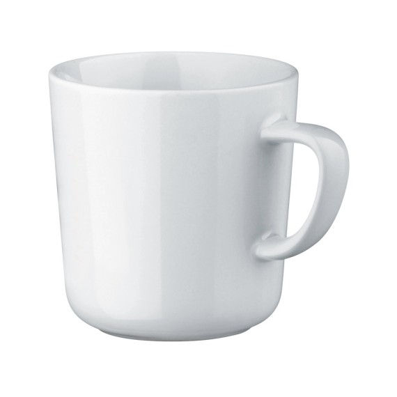 MOCCA WHITE. Ceramic mug 270 mL