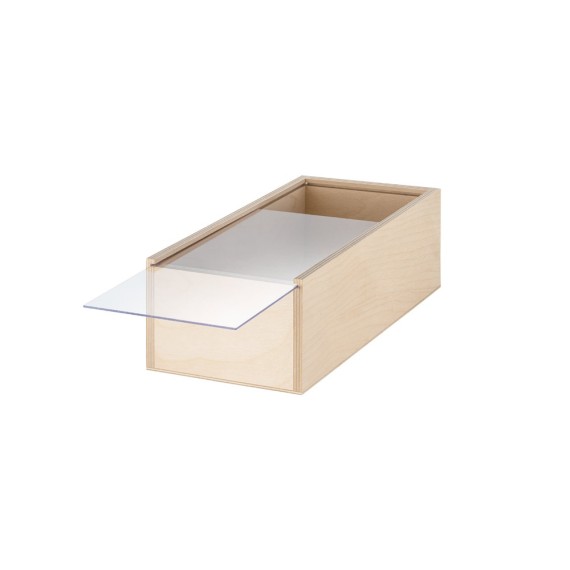 BOXIE CLEAR M. Wood box M