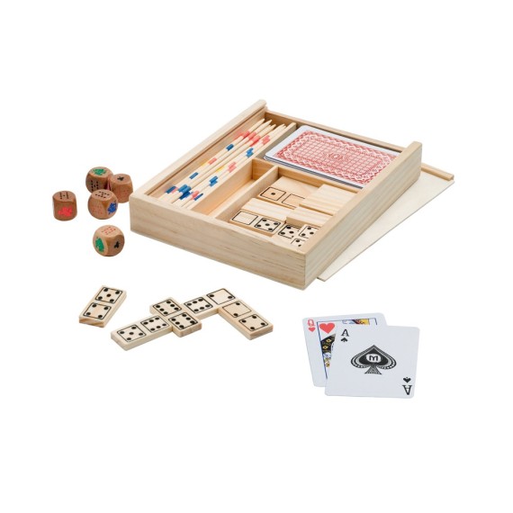 PLAYTIME. 4-in-1 game set