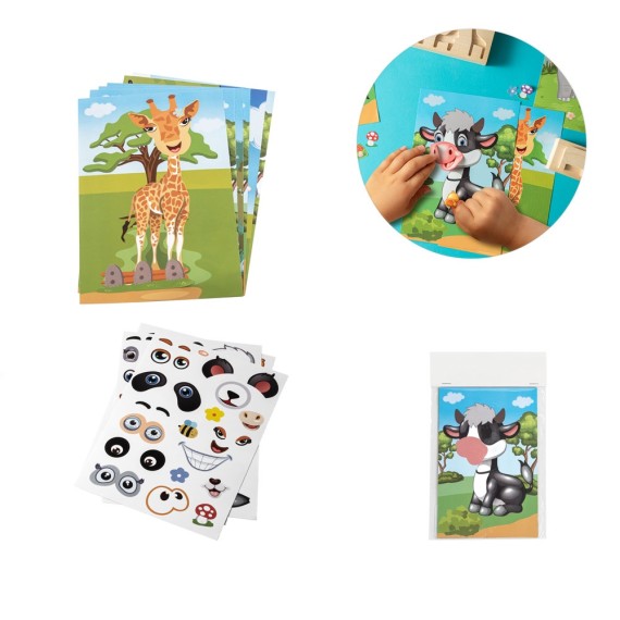 MADAGASCAR. Stickers game