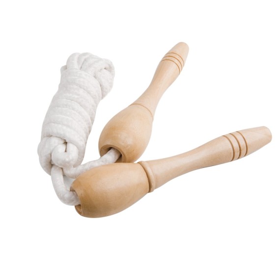 JUMPI. Skipping rope with wooden handles