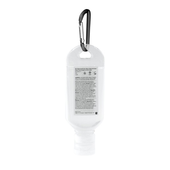 LYZE. Hand cleansing alcohol base 50 ml with carabiner