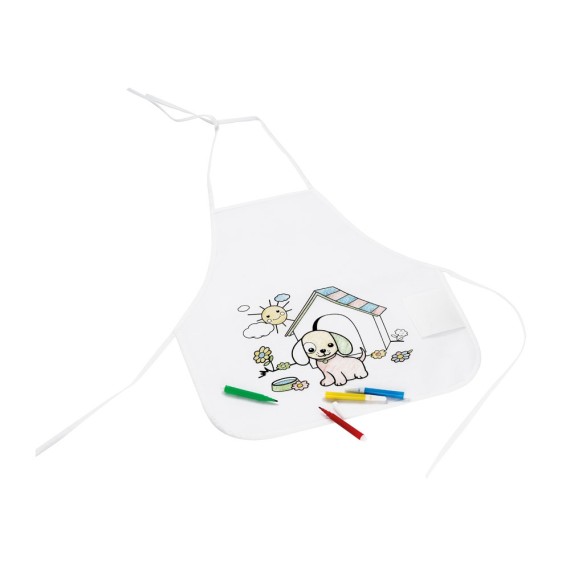 NILO. Children's colouring apron