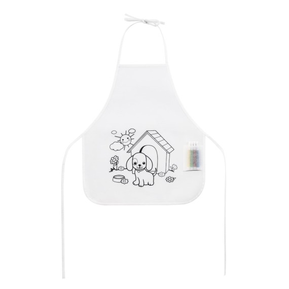 NILO. Children's colouring apron