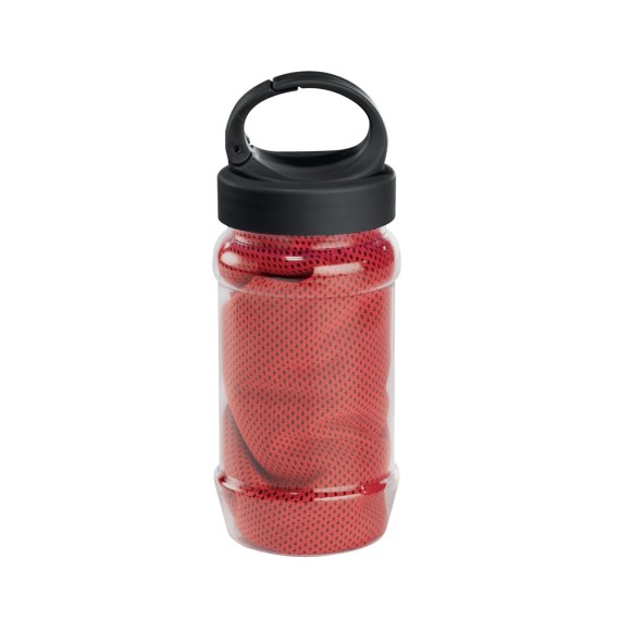 ARTX PLUS. Sports towel with bottle