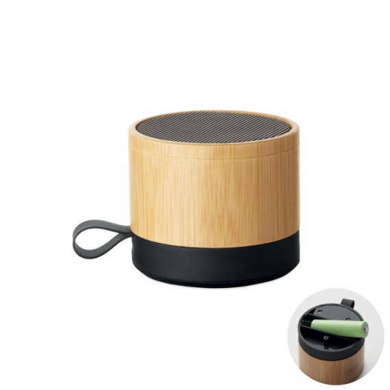 Bamboo wireless speaker