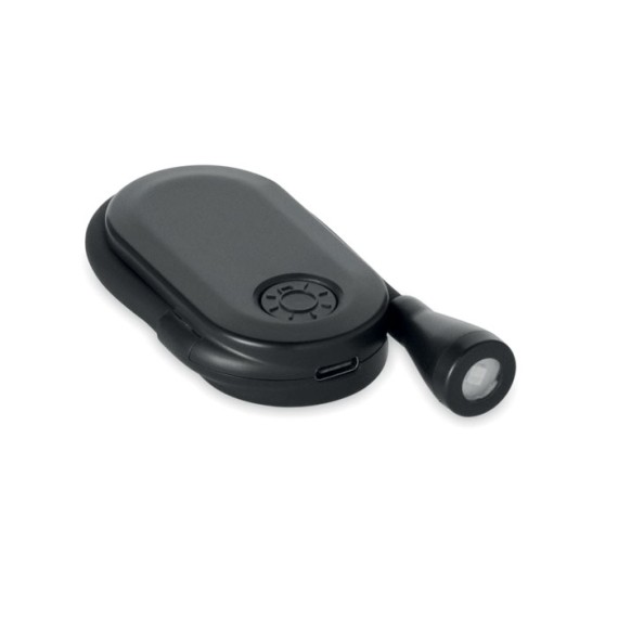 Rechargeable booklight in ABS