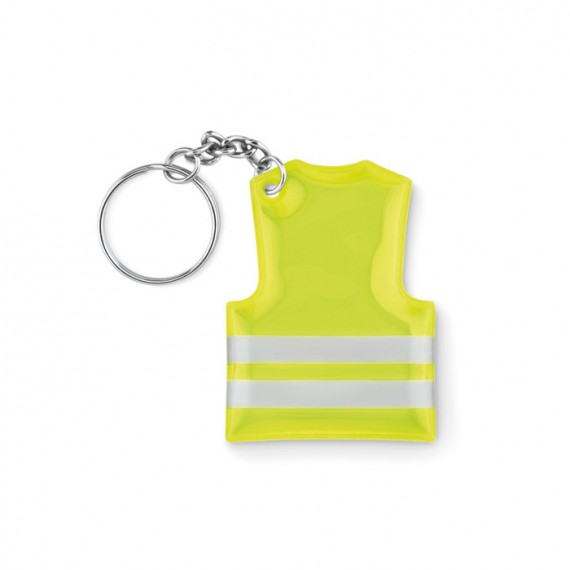 Keyring with reflecting vest